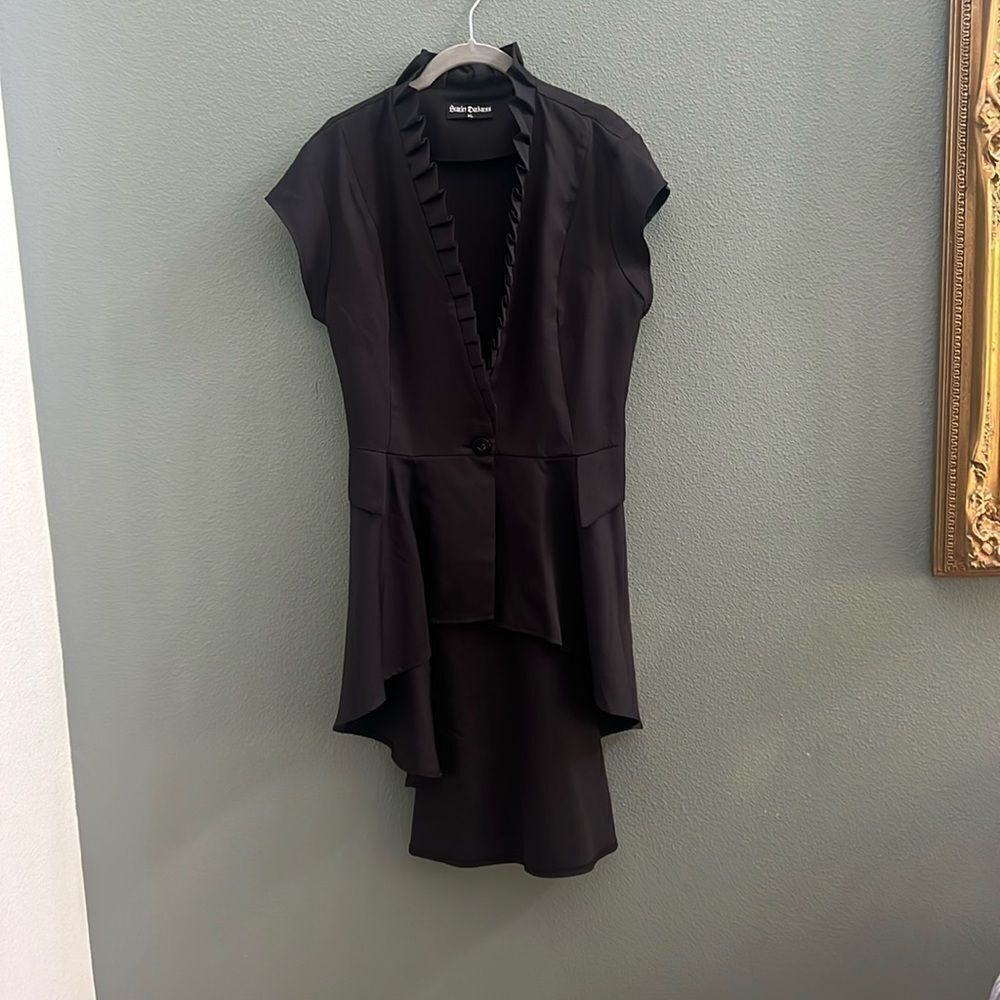 Scarlett Darkness Black Ruffled Dress